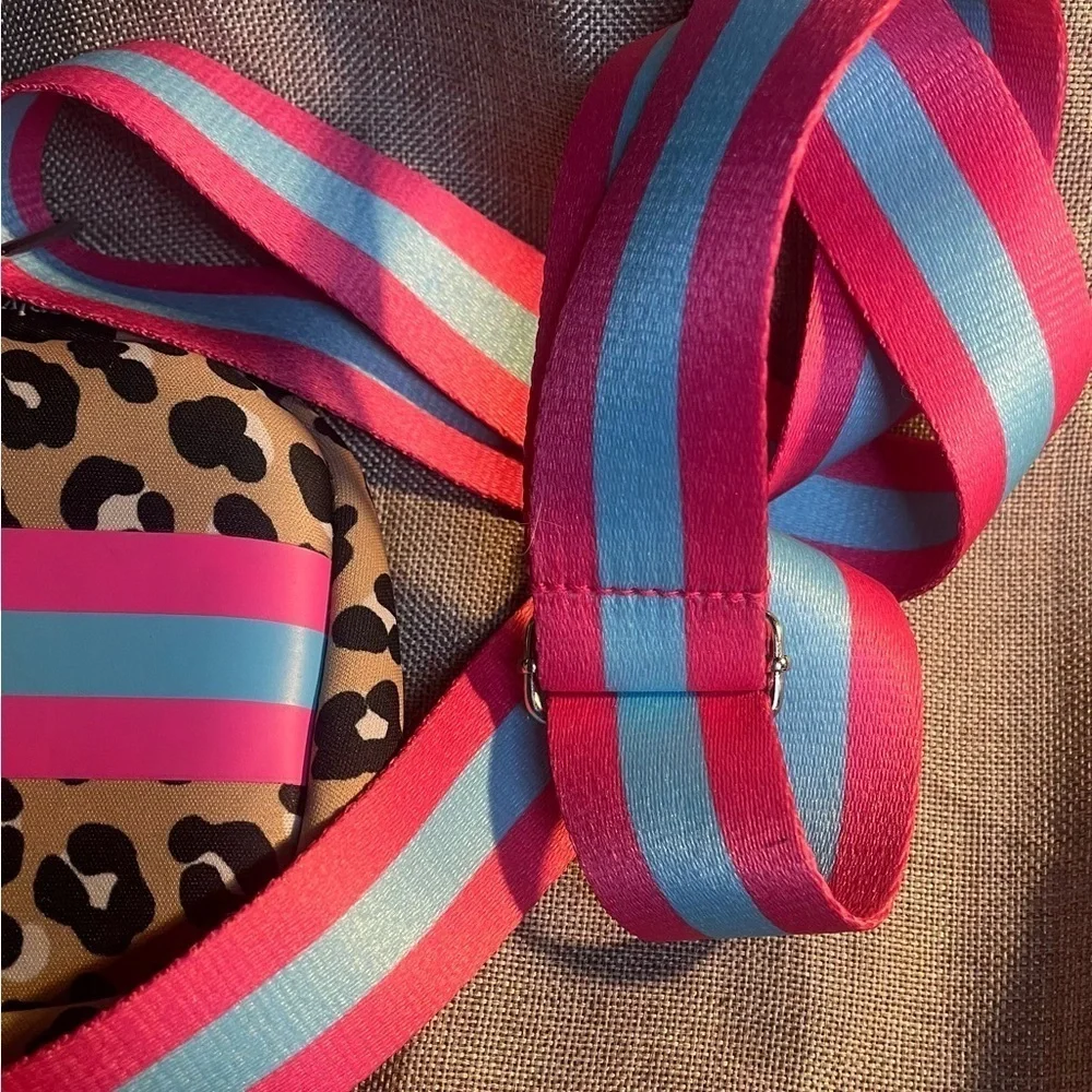 2/$30 Leopard Neoprene Phone Crossbody by Simply Southern